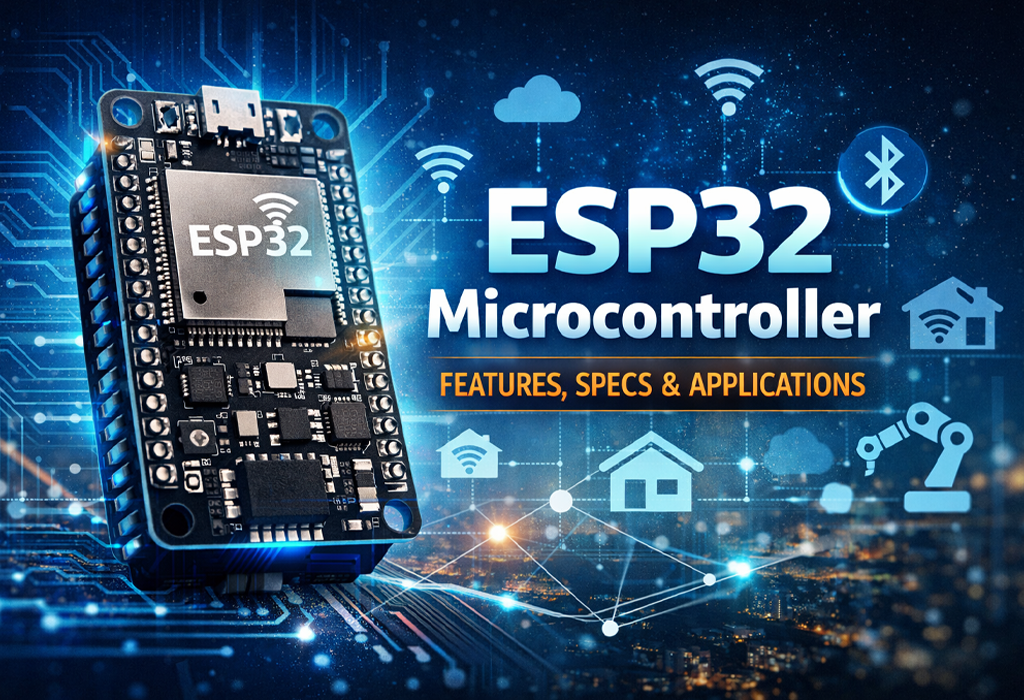 ESP32 Microcontroller: Features, Specifications, and Applications Explained